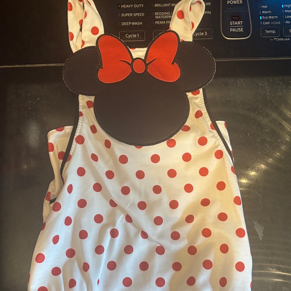 Polka Dot Swimsuit with Bow